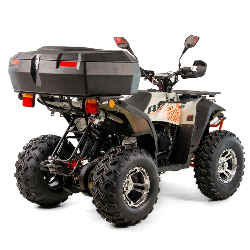 Quad spalinowy Asix Magnum 200cc A1 ECC - beżowo-pomarańczowy