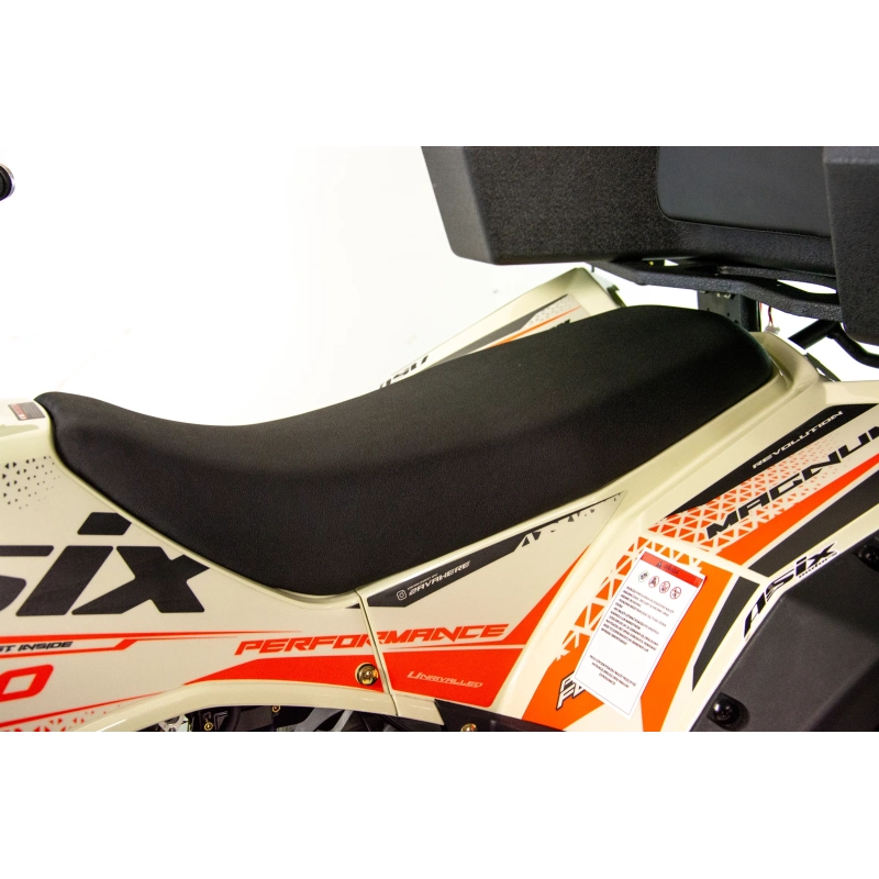 Quad spalinowy Asix Magnum 200cc A1 ECC - beżowo-pomarańczowy