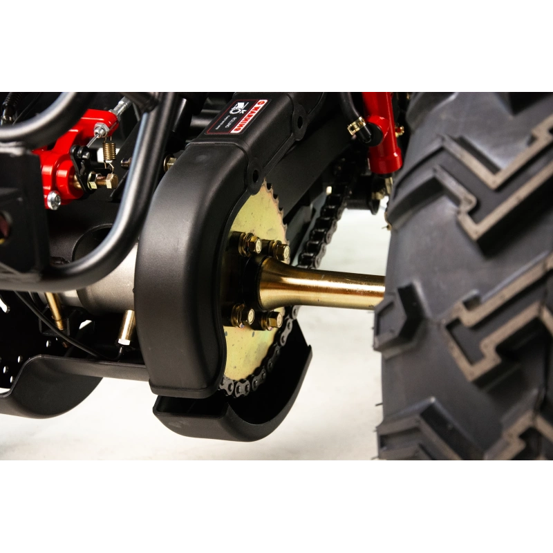 Quad spalinowy Asix Magnum 200cc A1 ECC - beżowo-pomarańczowy