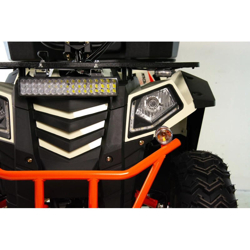 Quad spalinowy Asix Magnum 200cc A1 ECC - beżowo-pomarańczowy