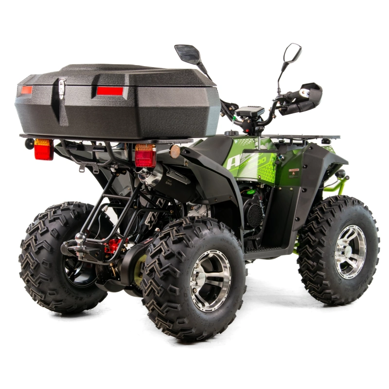 Quad spalinowy Asix Magnum 200cc A1 ECC - czarno-zielony