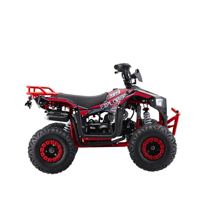Mini quad spalinowy Explorer - 110cc - czerwony