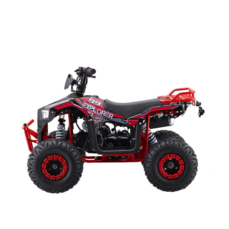 Mini quad spalinowy Explorer - 110cc - czerwony