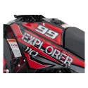 Mini quad spalinowy Explorer - 110cc - czerwony