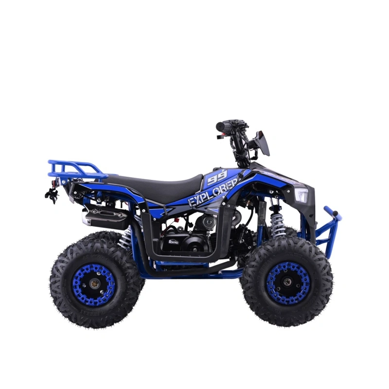 Mini quad spalinowy Explorer - 110cc - niebieski