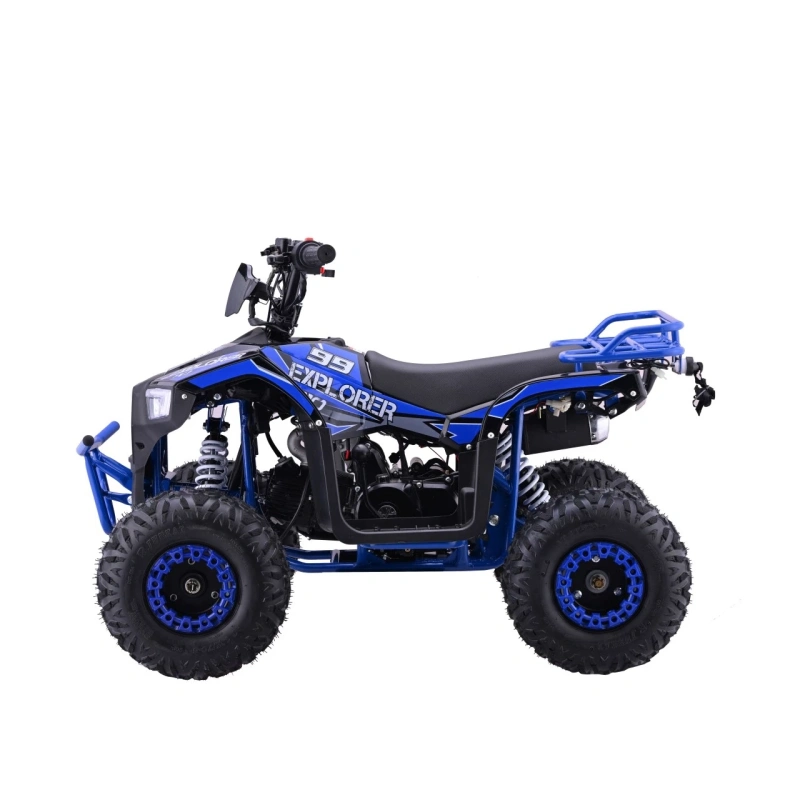 Mini quad spalinowy Explorer - 110cc - niebieski