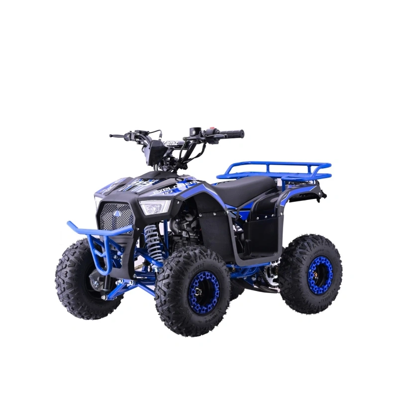 Mini quad spalinowy Explorer - 110cc - niebieski