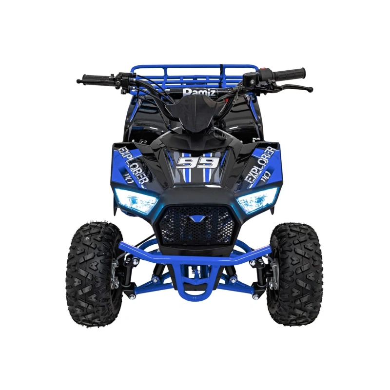 Mini quad spalinowy Explorer - 110cc - niebieski