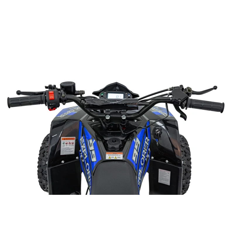 Mini quad spalinowy Explorer - 110cc - niebieski