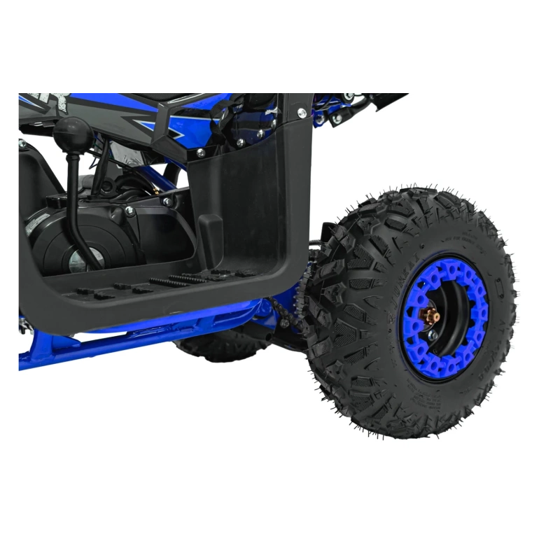 Mini quad spalinowy Explorer - 110cc - niebieski