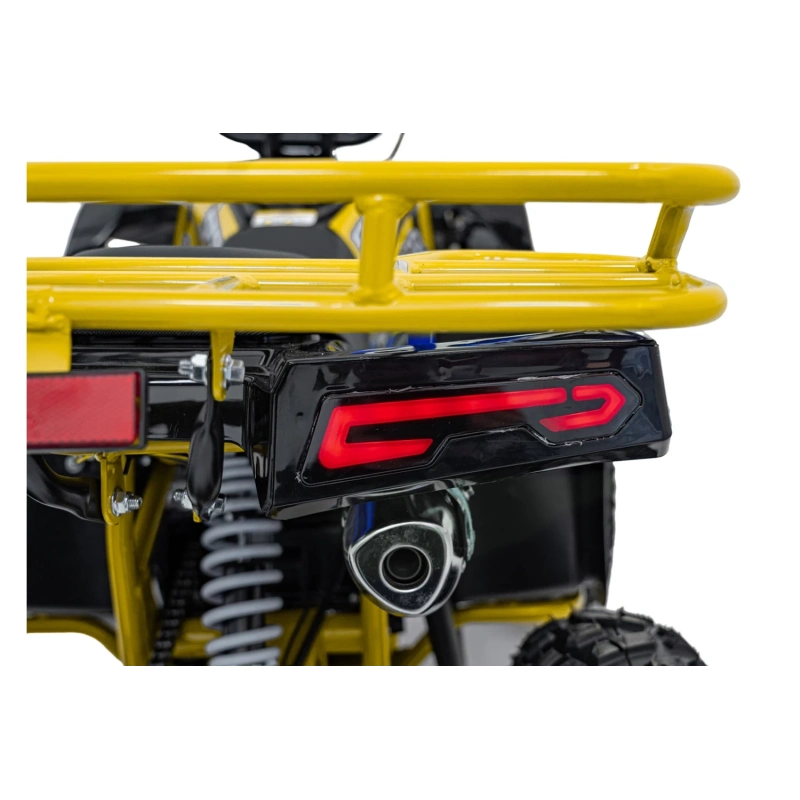 Mini quad spalinowy Explorer - 110cc - żółty