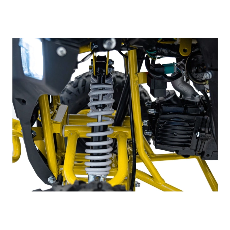 Mini quad spalinowy Explorer - 110cc - żółty
