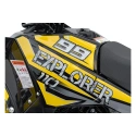 Mini quad spalinowy Explorer - 110cc - żółty