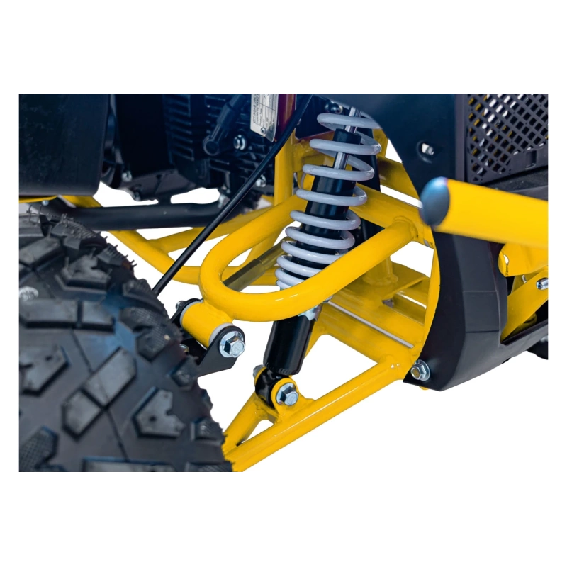 Mini quad spalinowy Explorer - 110cc - żółty