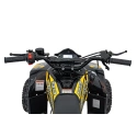 Mini quad spalinowy Explorer - 110cc - żółty