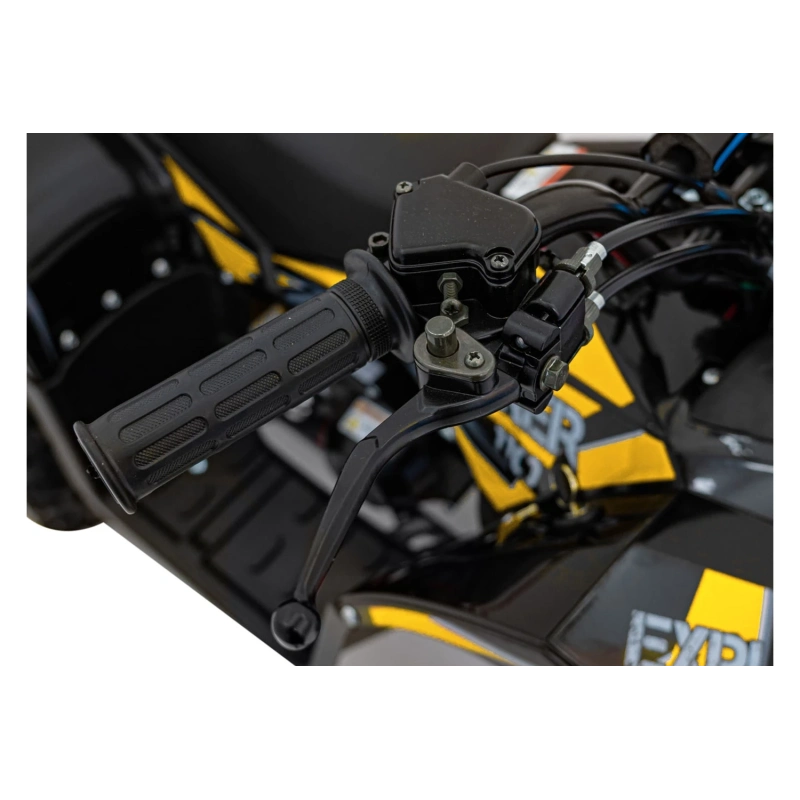 Mini quad spalinowy Explorer - 110cc - żółty