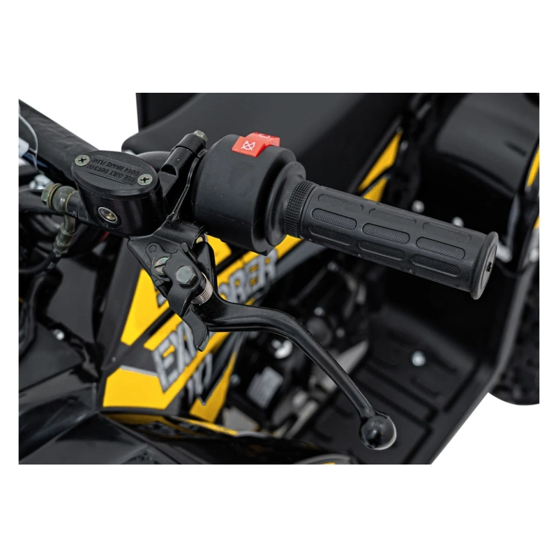 Mini quad spalinowy Explorer - 110cc - żółty