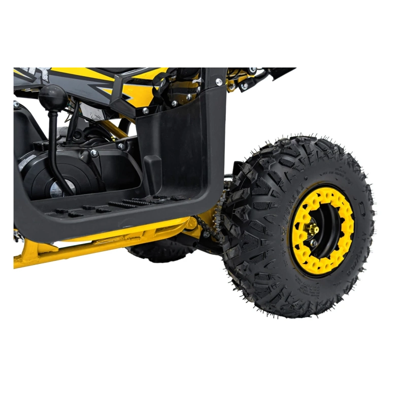 Mini quad spalinowy Explorer - 110cc - żółty