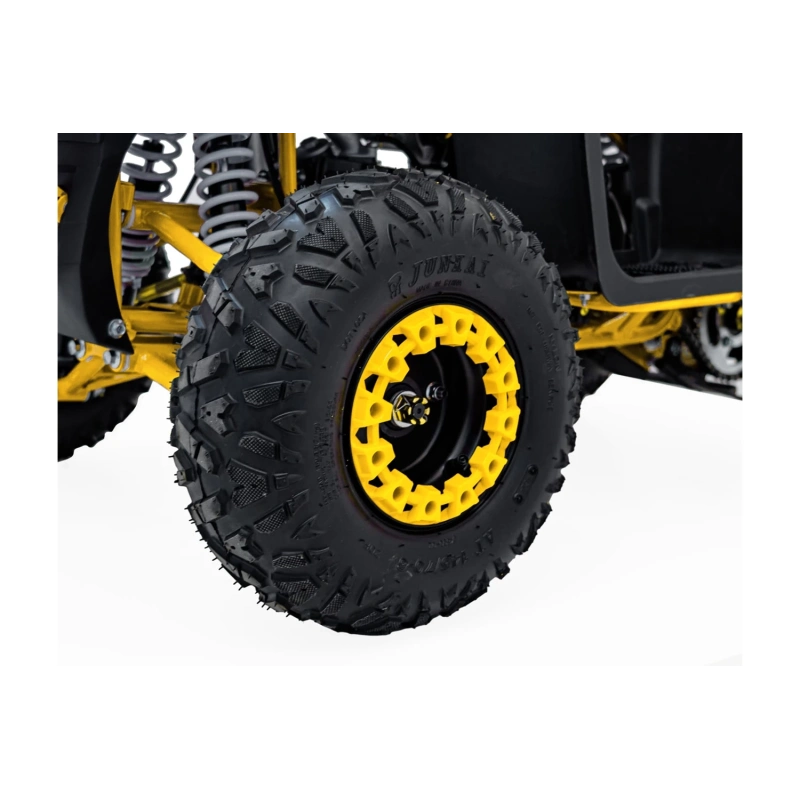 Mini quad spalinowy Explorer - 110cc - żółty
