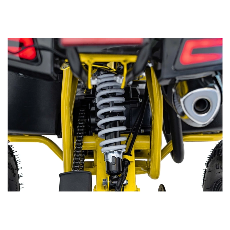 Mini quad spalinowy Explorer - 110cc - żółty