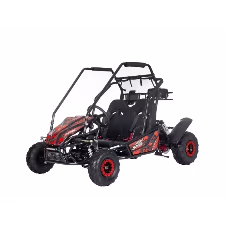 Dwuosobowe spalinowe mini buggy - Lucky Seven - 125cc - 46km/h - czerwony