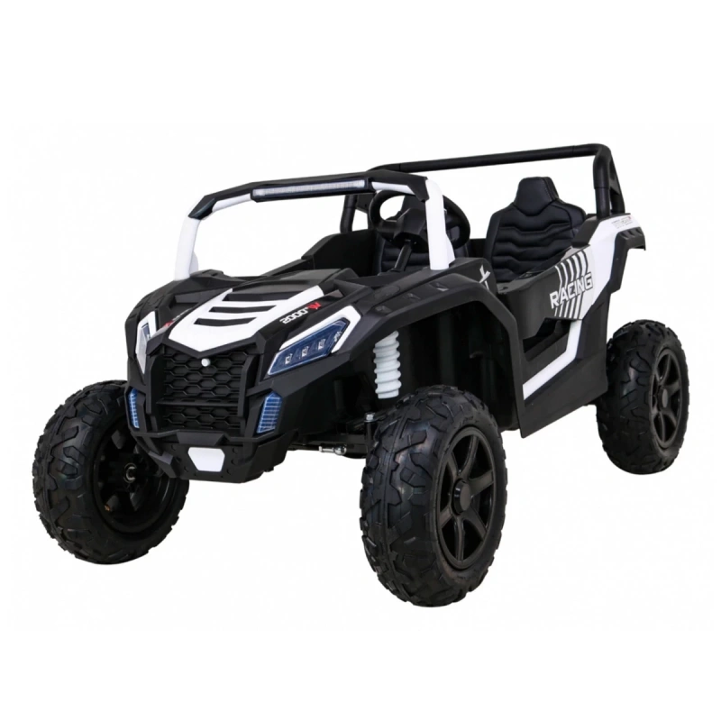 Elektryczny mini buggy na akumulator BUGGY Racing 15km/h - biały