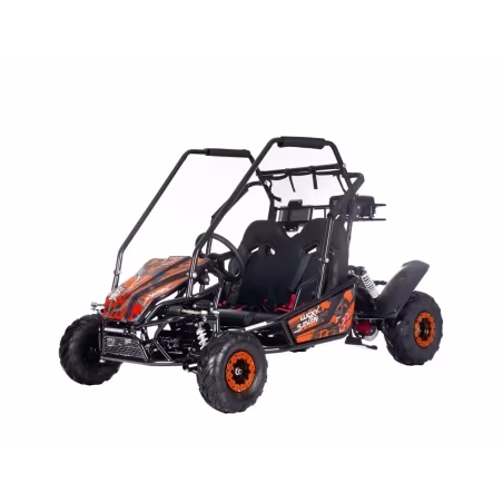 Dwuosobowe spalinowe mini buggy - Lucky Seven - 125cc - 46km/h -pomaranczowy