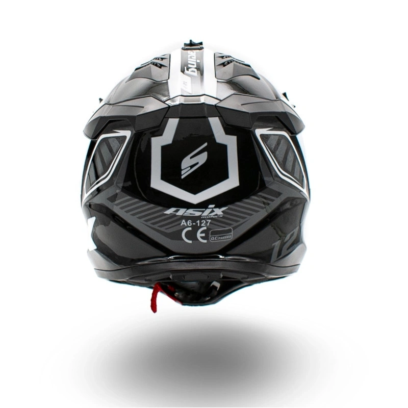 Kask Junior Cross 127 Biały M 53-54