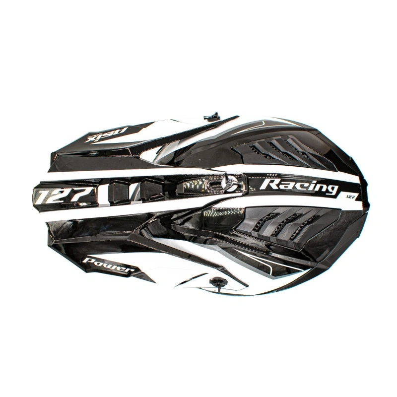 Kask Junior Cross 127 Biały L 55-56