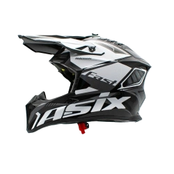Kask Junior Cross 127 Biały L 55-56