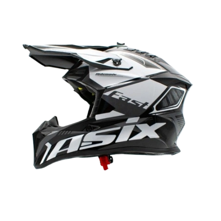 Kask Junior Cross 127 Biały M 53-54