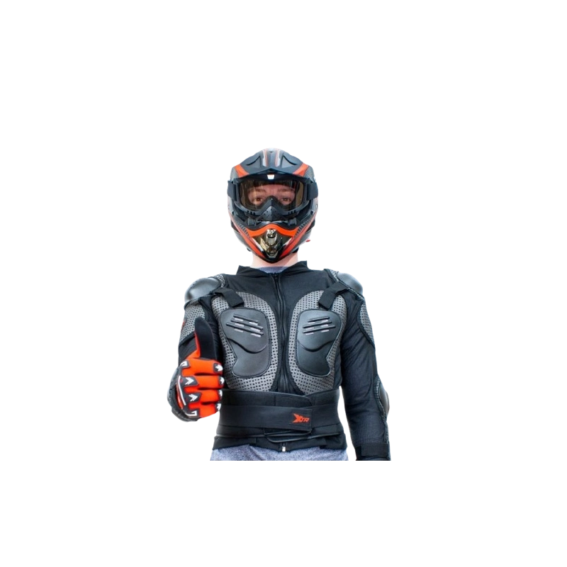 Buzer Zbroja Junior XTR X1 Czarny rozmiar S