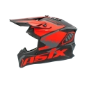 Kask Junior Cross 127 Pomarańczowy M 53-54
