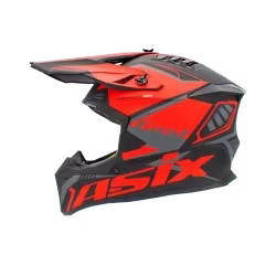Kask Junior Cross 127 Pomarańczowy L 55-56