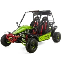Dwuosobowe buggy Asix 200cc dla nastolatków i dorosłych - limonkowy
