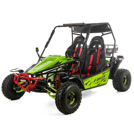 Dwuosobowe buggy Asix 200cc dla nastolatków i dorosłych - limonkowy