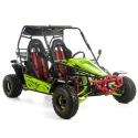 Dwuosobowe buggy Asix 200cc dla nastolatków i dorosłych - limonkowy