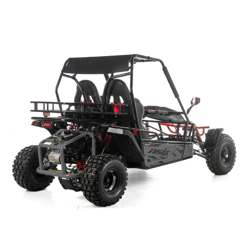 Dwuosobowe buggy Asix 200cc dla nastolatków i dorosłych - szary
