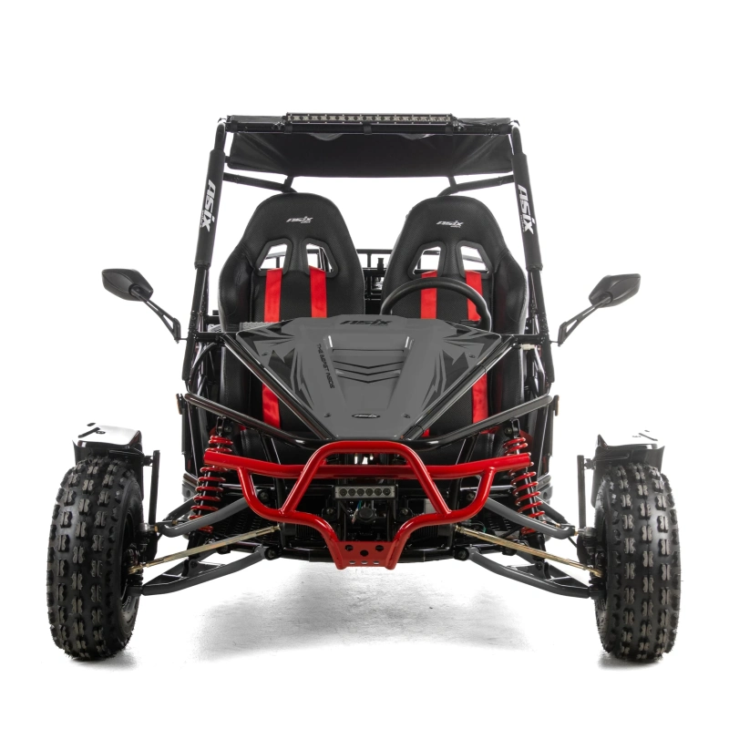 Dwuosobowe buggy Asix 200cc dla nastolatków i dorosłych - szary