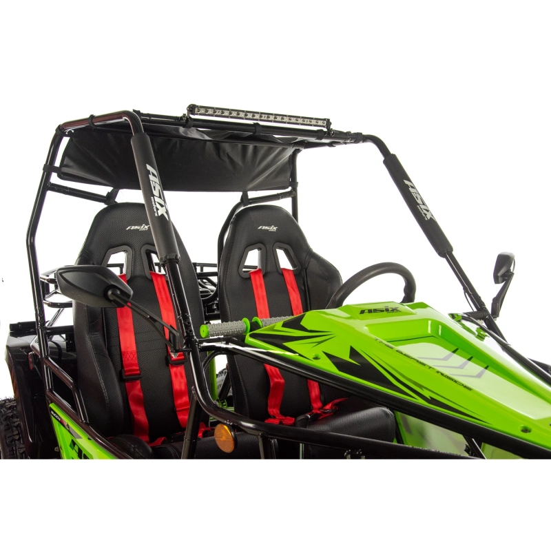 Dwuosobowe buggy Asix 200cc dla nastolatków i dorosłych - szary