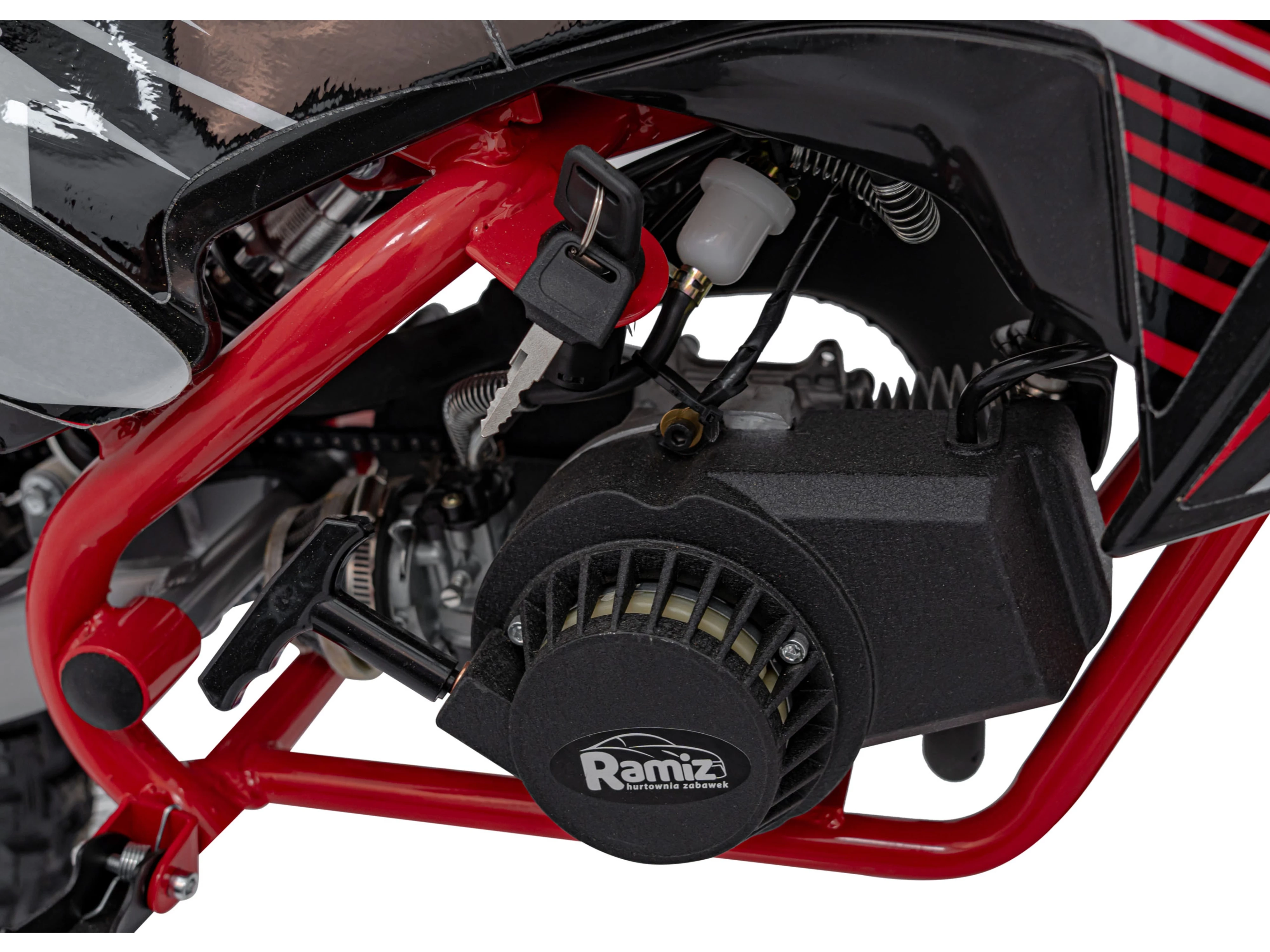 Mini Cross spalinowy Renegade 50R 49cc czerwony