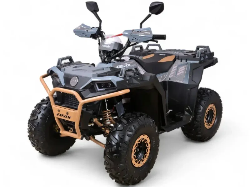 ASIX-GRIZZLY-125-SZARY-1 Quad ASIX GRIZZLY 125
