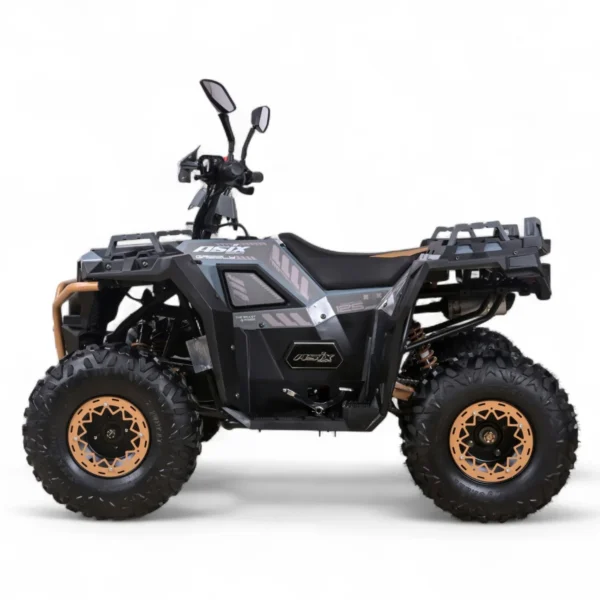 ASIX-GRIZZLY-125-SZARY-2 Quad ASIX GRIZZLY 125