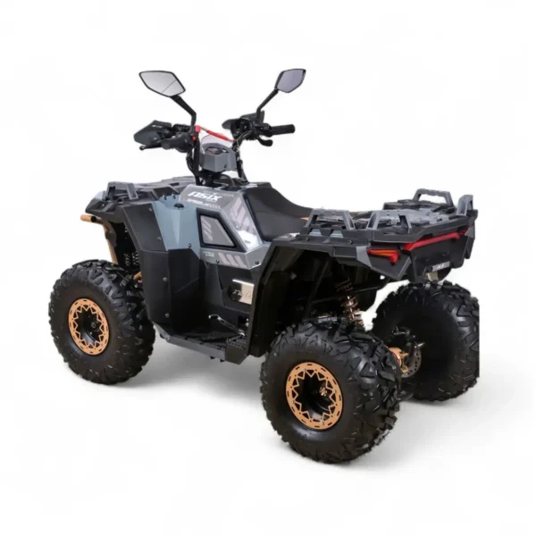 ASIX-GRIZZLY-125-SZARY-3 Quad ASIX GRIZZLY 125