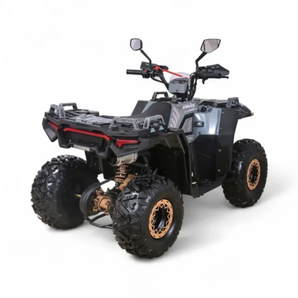 ASIX-GRIZZLY-125-SZARY-6 Quad ASIX GRIZZLY 125