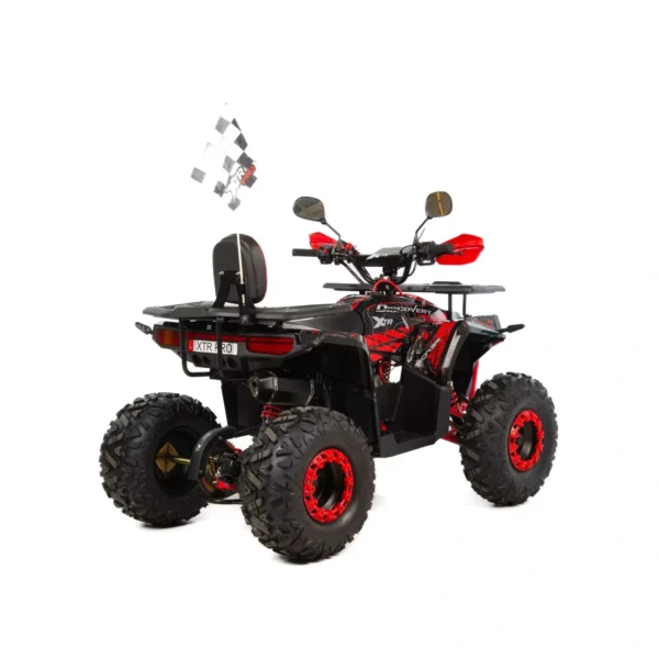 XTR-DISCOVERY-PRO-125-CZERWONY-6 Quad XTR DISCOVERY PRO 125
