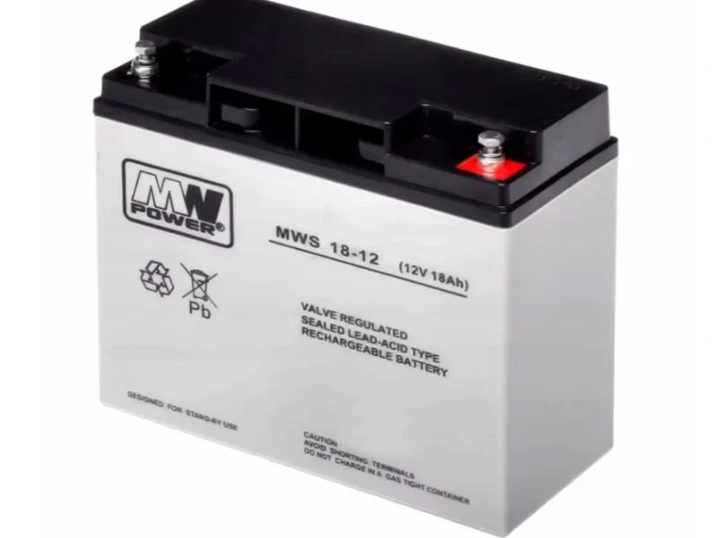 Akumulator żelowy AGM 12V 18Ah MW Power do aut i pojazdów elektrycznych