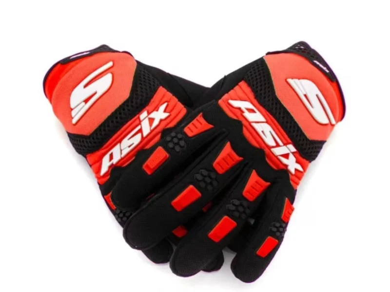 ASIX-AS3-CZERWONY-2 Rękawice Junior ASIX AS3 – czerwone