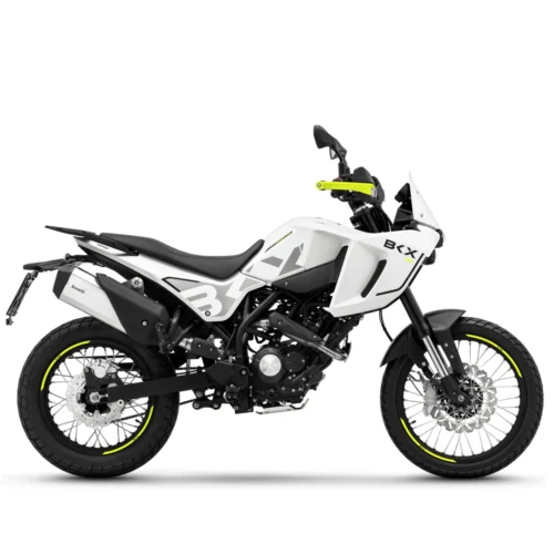 BENELLI-BKX-125-BIALY-1 Motocykl BENELLI BKX 125