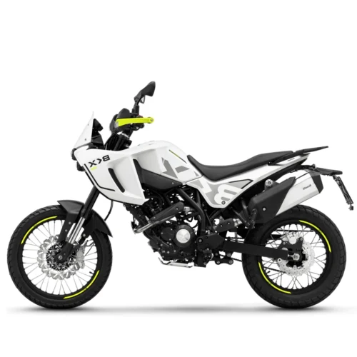 BENELLI-BKX-125-BIALY-2 Motocykl BENELLI BKX 125